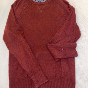 Tommy Hilfiger Classic Red Crewneck Sweater